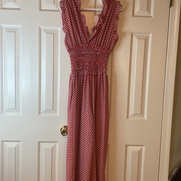Max Studio Wide Legged Jumpsuit w/ Ruching Size ? in EUC - Picture 7 of 13
